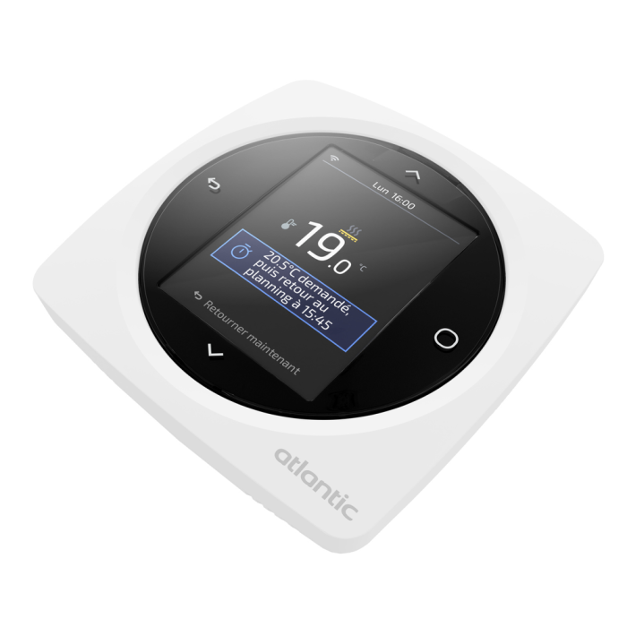 Thermostat plancher rayonnant électrique programmable et connecté